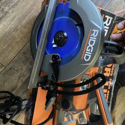 Ridgid 7 1/4 circular saw