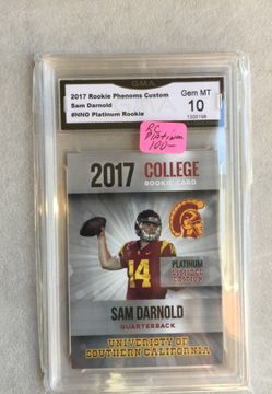 Sam Darnold certified card