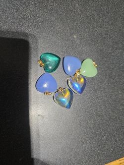 Heart Charms 4 Each