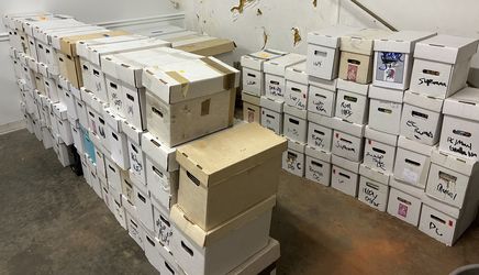 79 Short + 18 Long Box Comic Book Collection Spider-Man Batman