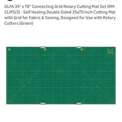 Olfa Self Healing Rotary Map