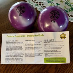 Gold’s Gym Weighted Balls