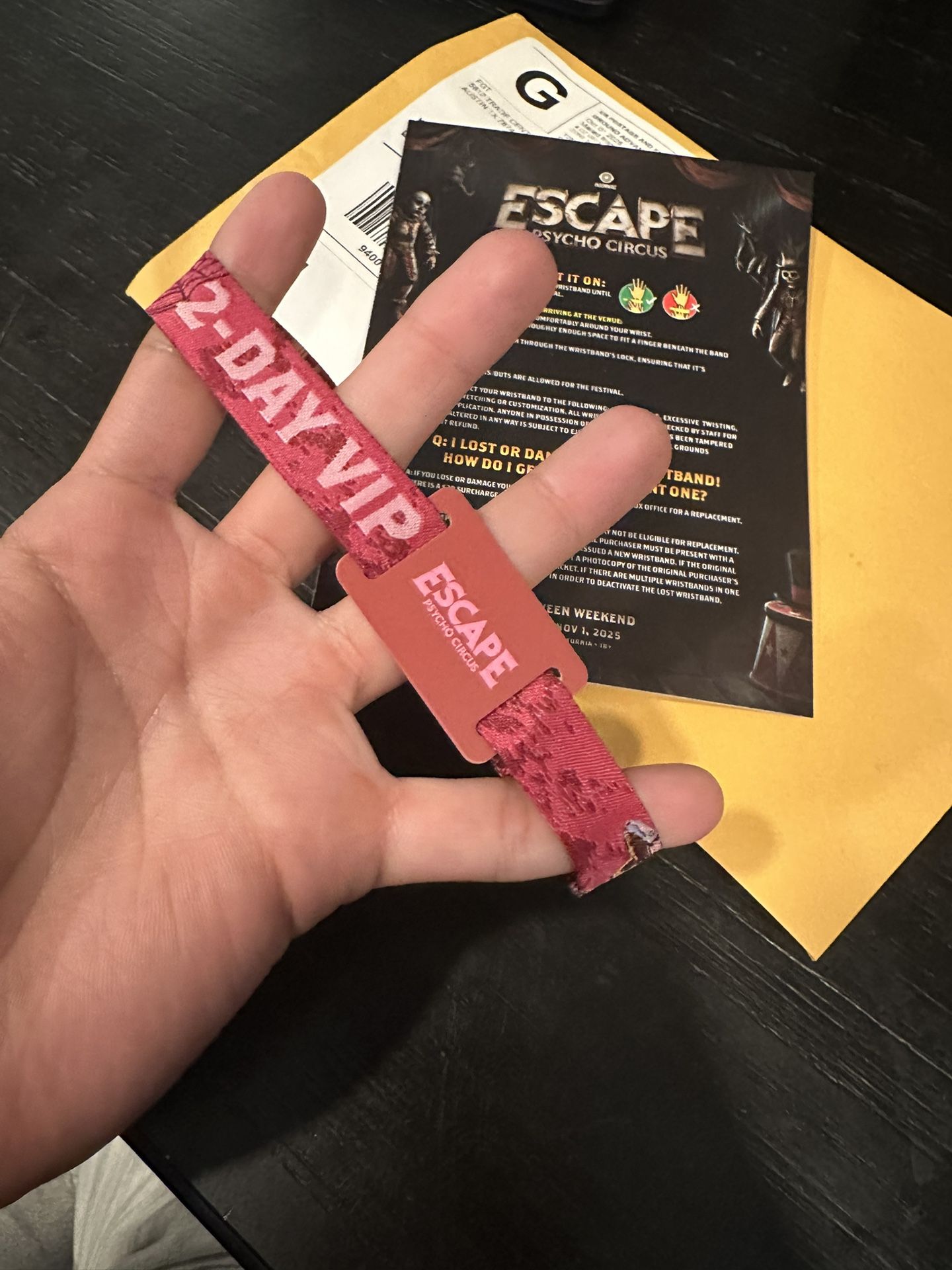 Escape Ticket 2025