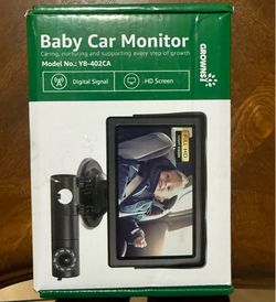 Wireless Baby Car Monitor HD Display