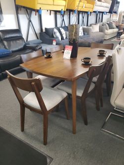 Mid-Century 7pc Dining Set