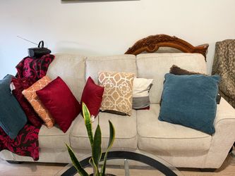 Cream couch