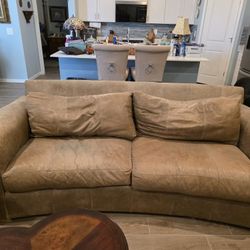 CENTURY SOFA NUBUCK LEATHER FREE!