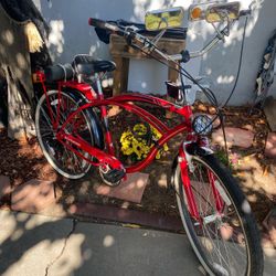 Customized Schwinn Beach Cruiser