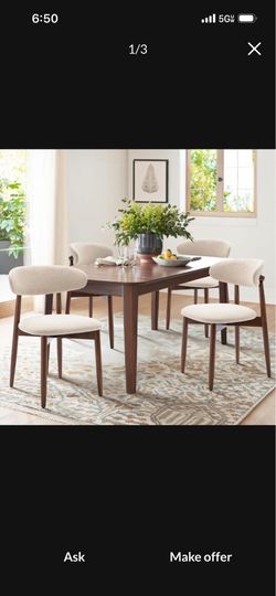 4 Dining room chairs
