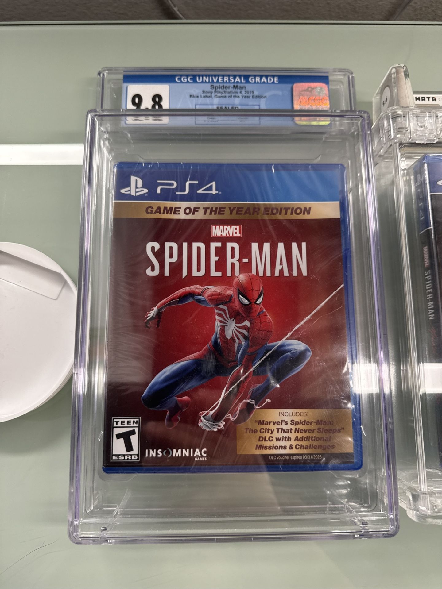 Marvel's Spider-Man: (2019) CGC Graded 9.8 PS4/Marvel Miles Morales WATA 9.6 Lot