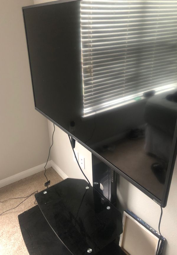 55 inch Element Roku TV with stand/wall mount for Sale in Houston, TX