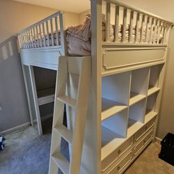 Pottery Barn Loft Bed-full Size