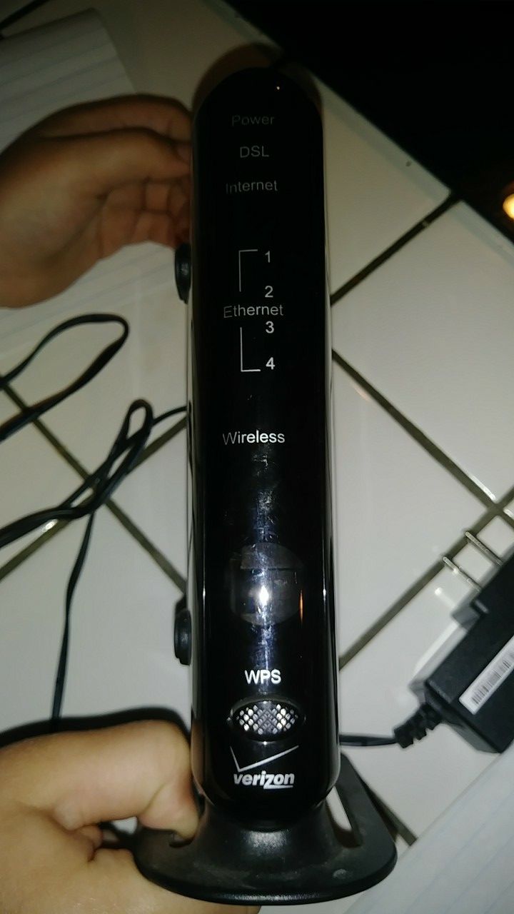 Verizon DSL Modem & power supply