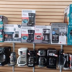 Coffee Makers. Better Chef Oster Hamilton Beach.  Wholesale AVAILABLE 