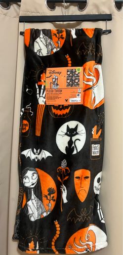 The nightmare before Christmas Halloween blanket