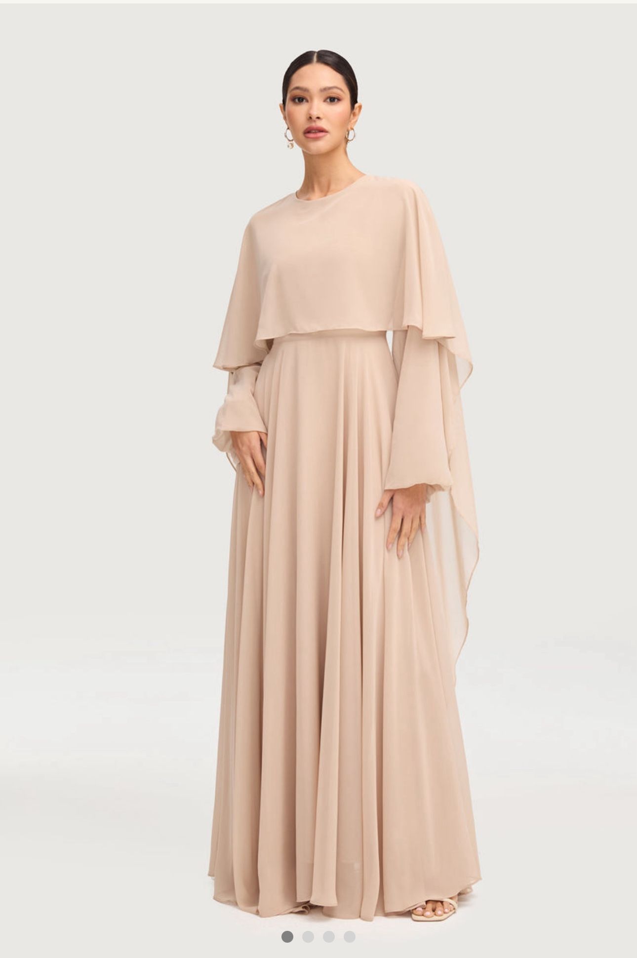 CAPE GOWN FROM VEILED COLLECTION