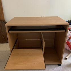 Computer Desk With Rollers