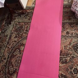 Pink Thick Yoga Mat