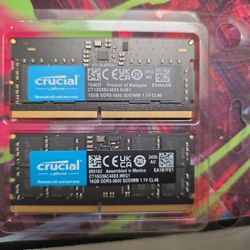 Unused 28GB CRUCIAL DDR5-5600 SODIMM