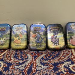 Ascended Hero’s 5 set tin collection.