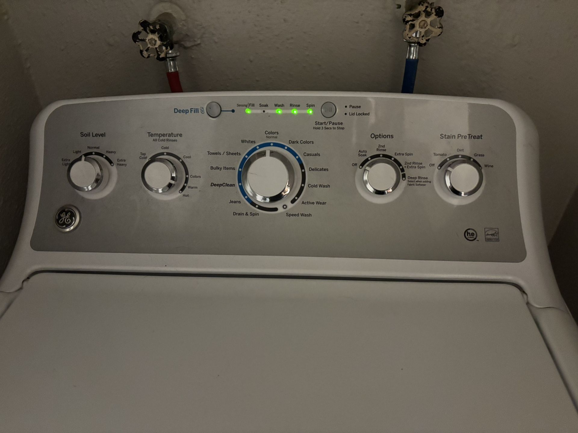 GE  Washer And dryer