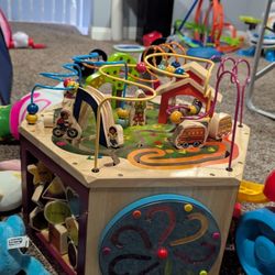 Wooden Cube Block For Kids