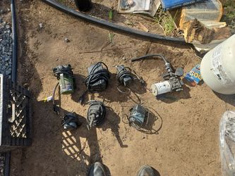 Various submersible water pumps