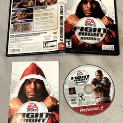 Fight Night: Round 2 (Sony PlayStation 2, 2005) Complete Greatest Hits 