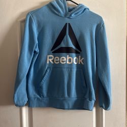 Baby Blue Reebok Hoodie
