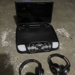 15 Inch Flip Down Tv