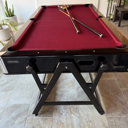 Pool Table And Air Hockey