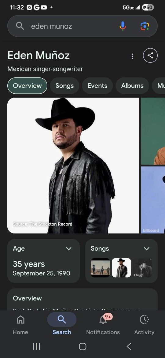 2 Eden Munoz Tickets