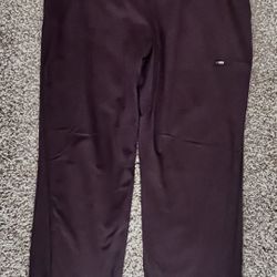 Woman's purple + blue thermal sweatpants set, XL