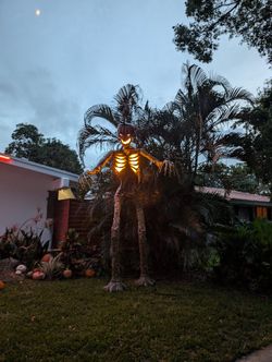 12' Inferno Pumpkin decoration