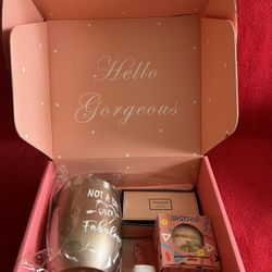 “Especially For You” Scented Gift Set Peach Pink Decorative Box 