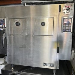 AutoFry MTI-40C 5.5 Gallon Double Basket Automatic Ventless Fryer 