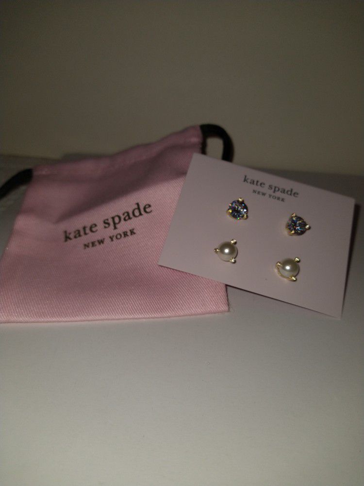Great For Graduation 2pairs Kate Spade Earrings. 