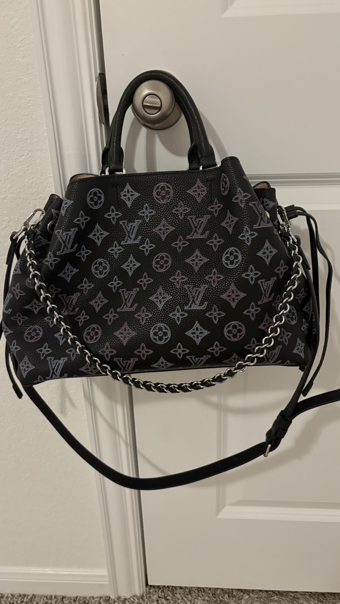Louis Vuitton Bella Mahina Calfskin Tote Bag
