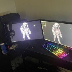 RTX 2070 I7-9700k Everything Included Monitors Also