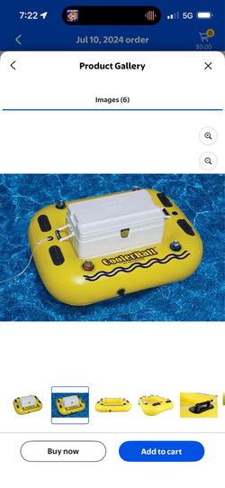 Cooler raft / tubing