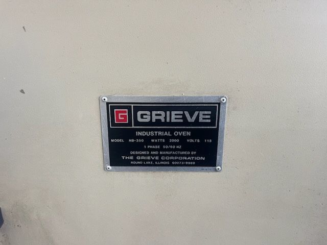 GRIEVE NB 350 OVEN Business equipment