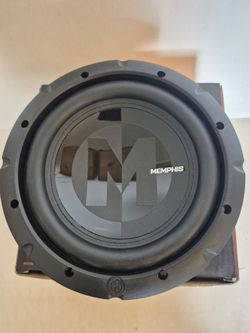 MEMPHIS ( 1 ) 8 INCH 2 OR 4 OHM SELECTABLE VOICE COIL CAR SUBWOOFER 400 WATTS