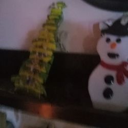 Fused Glass Handmade Xmas Decor, Each Sold Seperately