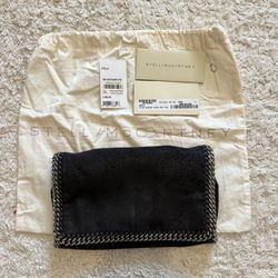 STELLA MCCARTNEY, Shaggy Deer Falabella Crossbody Bag, Black