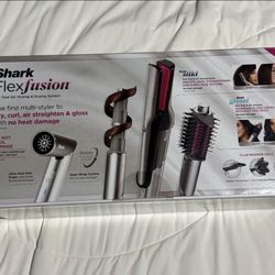 Shark FlexFusion HD672SCO Hair Dryer & Straightener Multi-Styler – Cosmic Blush
