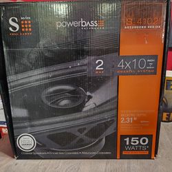 Power Bass 4x10 2 Way Speakers