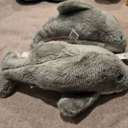 SeaWorld Dolphin Plush Lot