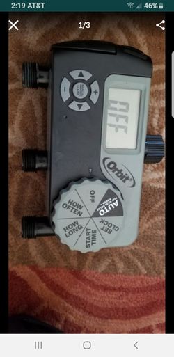 Orbit 56233 3-Outlet Digital Watering Timer