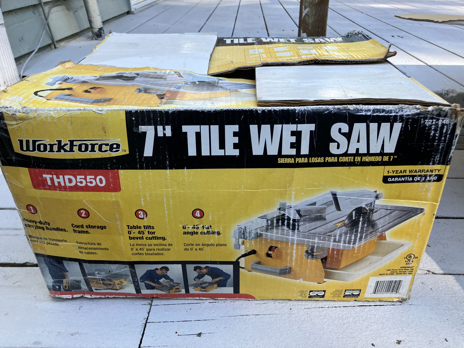 Wet Tile Saw