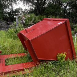 Fork Lift Dumpster Almost Brand New 